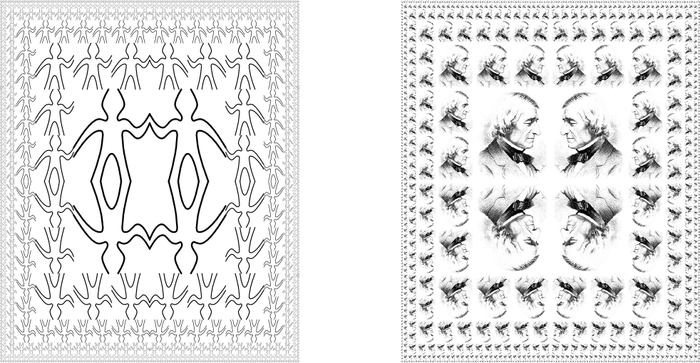 Fig 2.9: picture-lang generated designs